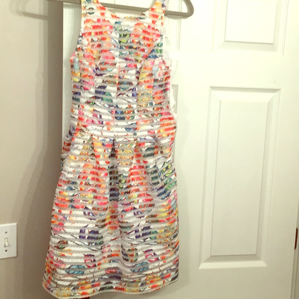 Sleeves fit and flare dress